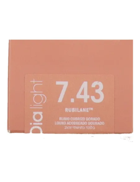 L'Oréal Professionnel Dia Light 7.43 - Rubio Cobrizo Dorado 60 ml